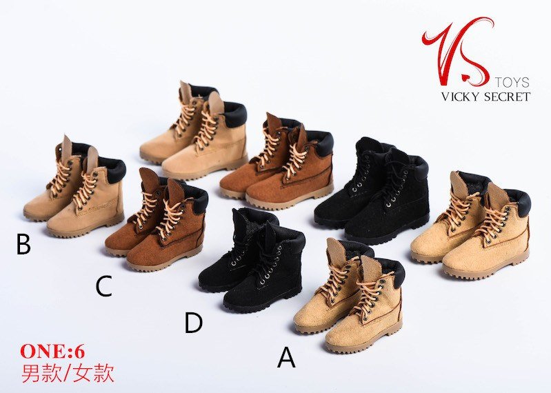 VSTOYS 18XG023 1/6 Female hiking boots high shoes