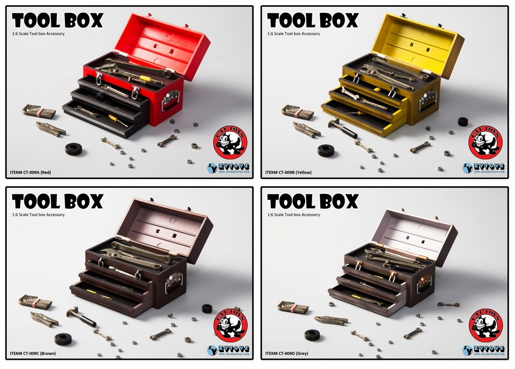 CAT TOYS CT009 1/6 Toolbox
