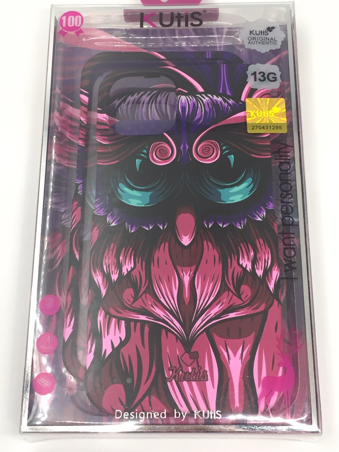 เคสคูทิส(Kutis)เคสไอโฟน13G(ลายนกฮูก)มาใหม่ เคสประกบหน้า-หลัง เคสเรืองแสง เคสลายวินเทจ ร้านSuperhero Klongthom