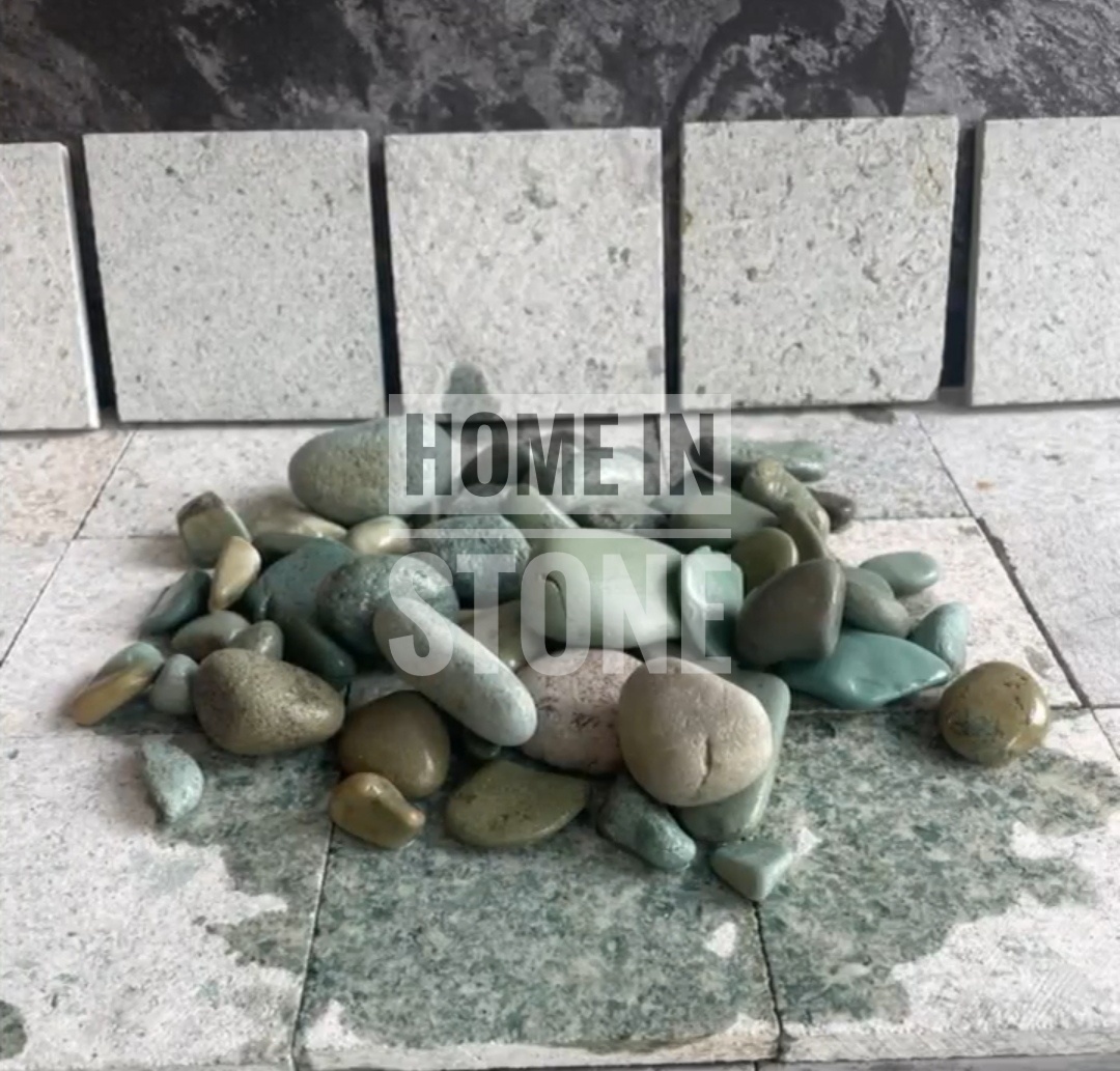 หินกรวด Green Ocean สำหรับโรยทางเดิน