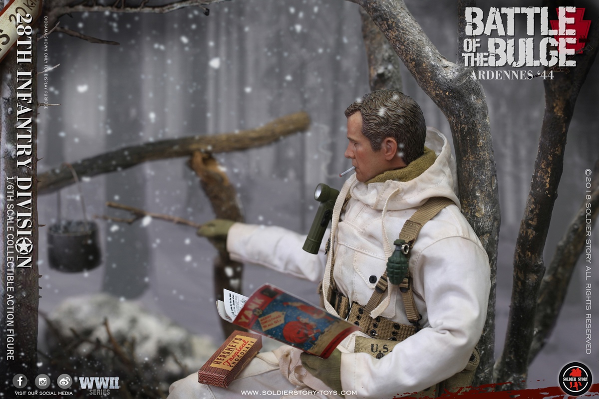 Soldier Story SS-111 WWII Series 28th Infantry Division 1/6 Battle of the Bulge - Ardennes '44