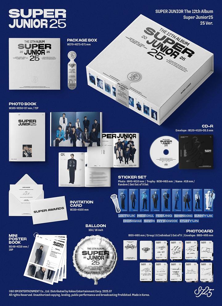 [PRE] SUPER JUNIOR The 12th Album 'Super Junior25'