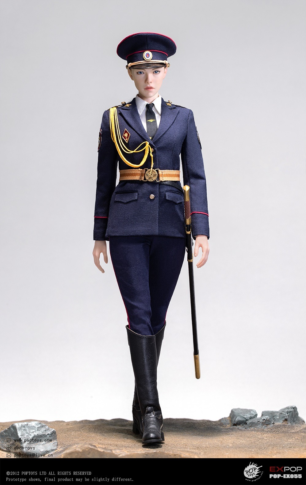 POPTOYS EX055 Russian Police Force Mounted Police Woman