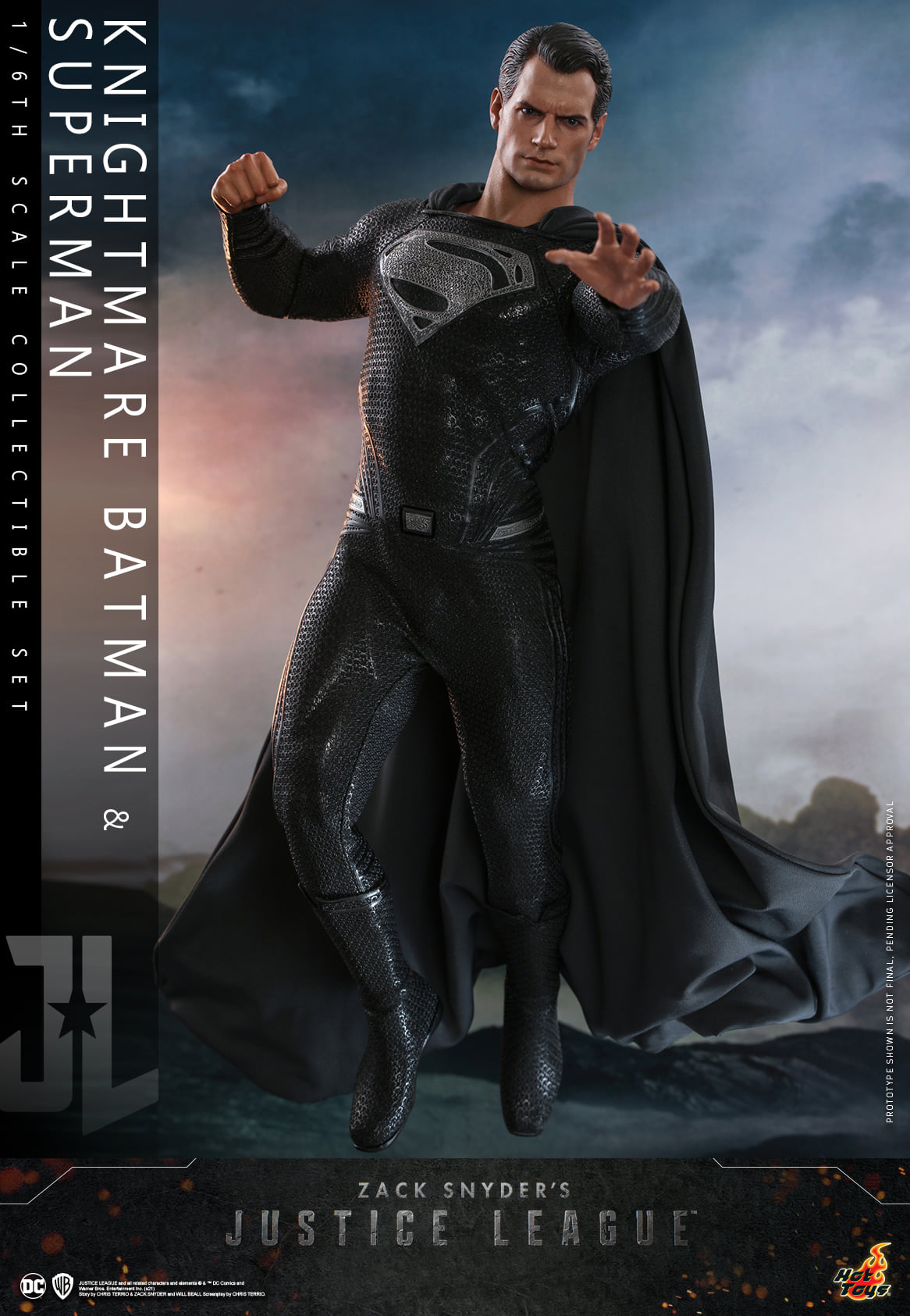 Hot Toys TMS038 1/6 Zack Snyder's Justice League - Knightmare Batman and Superman