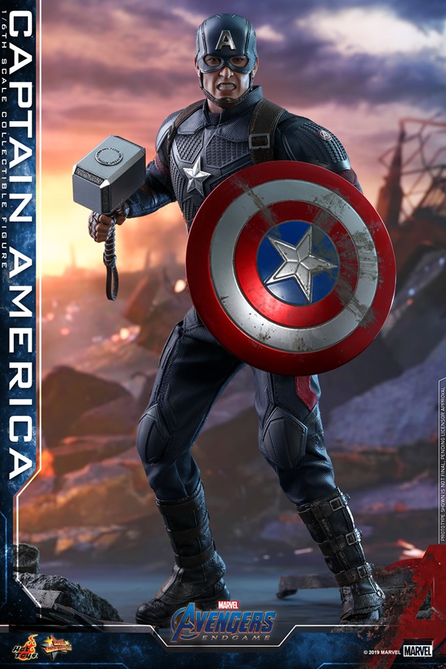 Hot Toys MMS536 Avengers: Endgame - Captain America