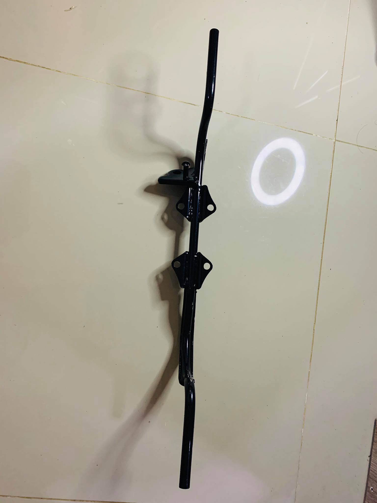 เหล็กพักเท้าหน้าดรีมคุรุสภา เวฟ100 เก่า L27-29