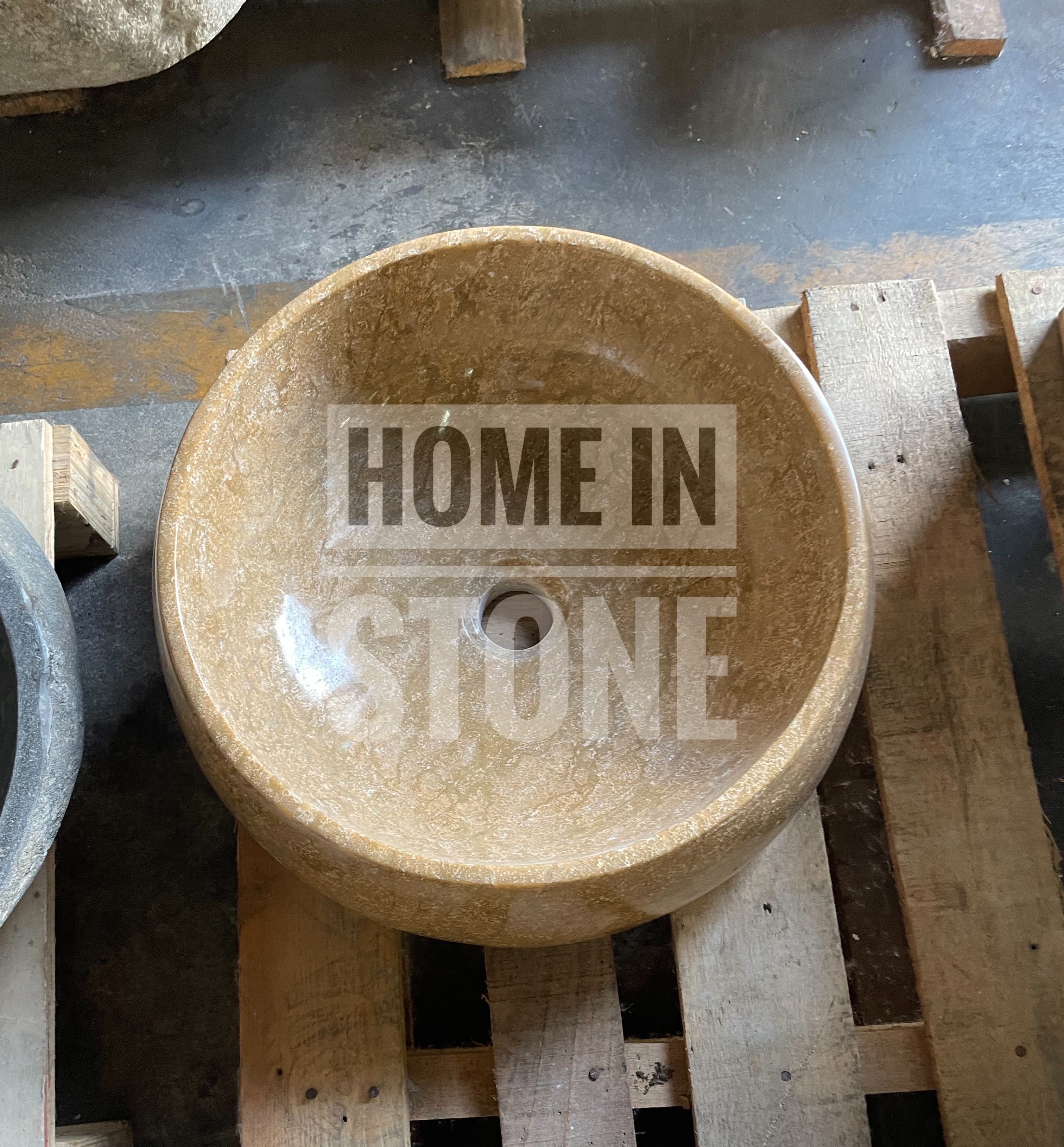 อ่างล้างหน้าหินธรรมชาติ ทรงสวยเลือกได้ พร้อมส่งค่ะ