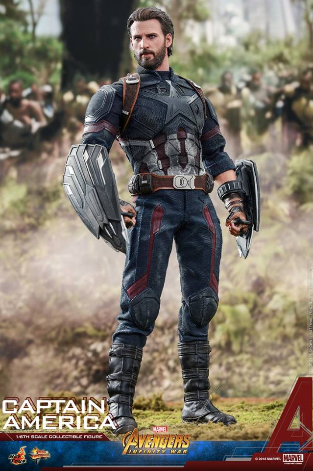 Hot Toys MMS480 AVENGERS: INFINITY WAR - CAPTAIN AMERICA [ T ]