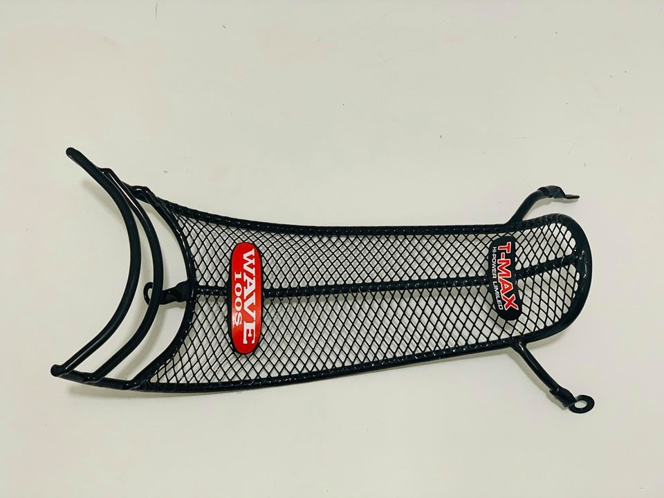 กันลาย เวฟ 100 2005 WAVE 100 2005 ตะข่ายเหล็ก สีดำ