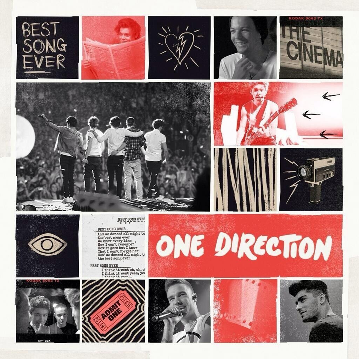 ONE DIRECTION : CD BEST SONG EVER (SINGLE)