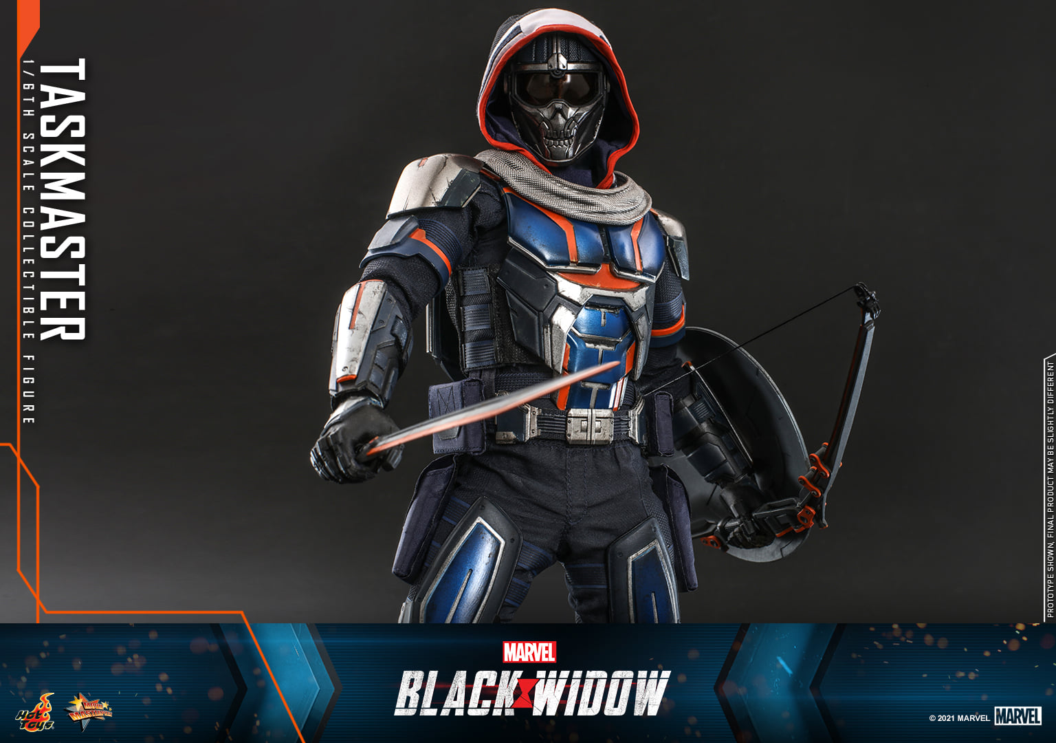 Hot Toys MMS602 1/6 Black Widow - Taskmaster
