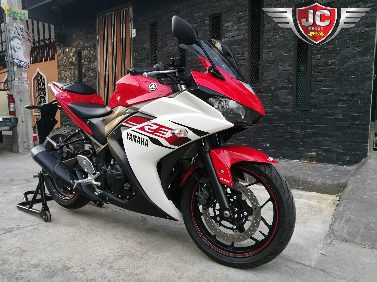 YZF-R3รถบ้านมือเดียว ไมล์แท้1,xxxkm. สภาพป้ายแดง