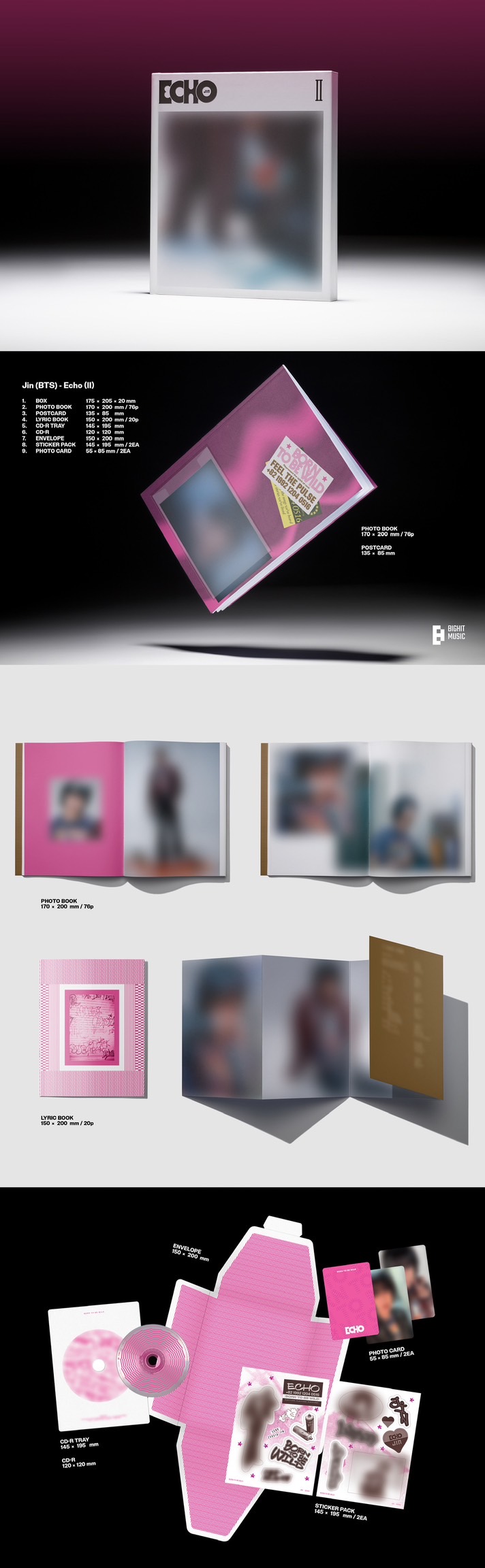 [PRE] ❌ไม่มีของแถม BTS JIN 'Echo'