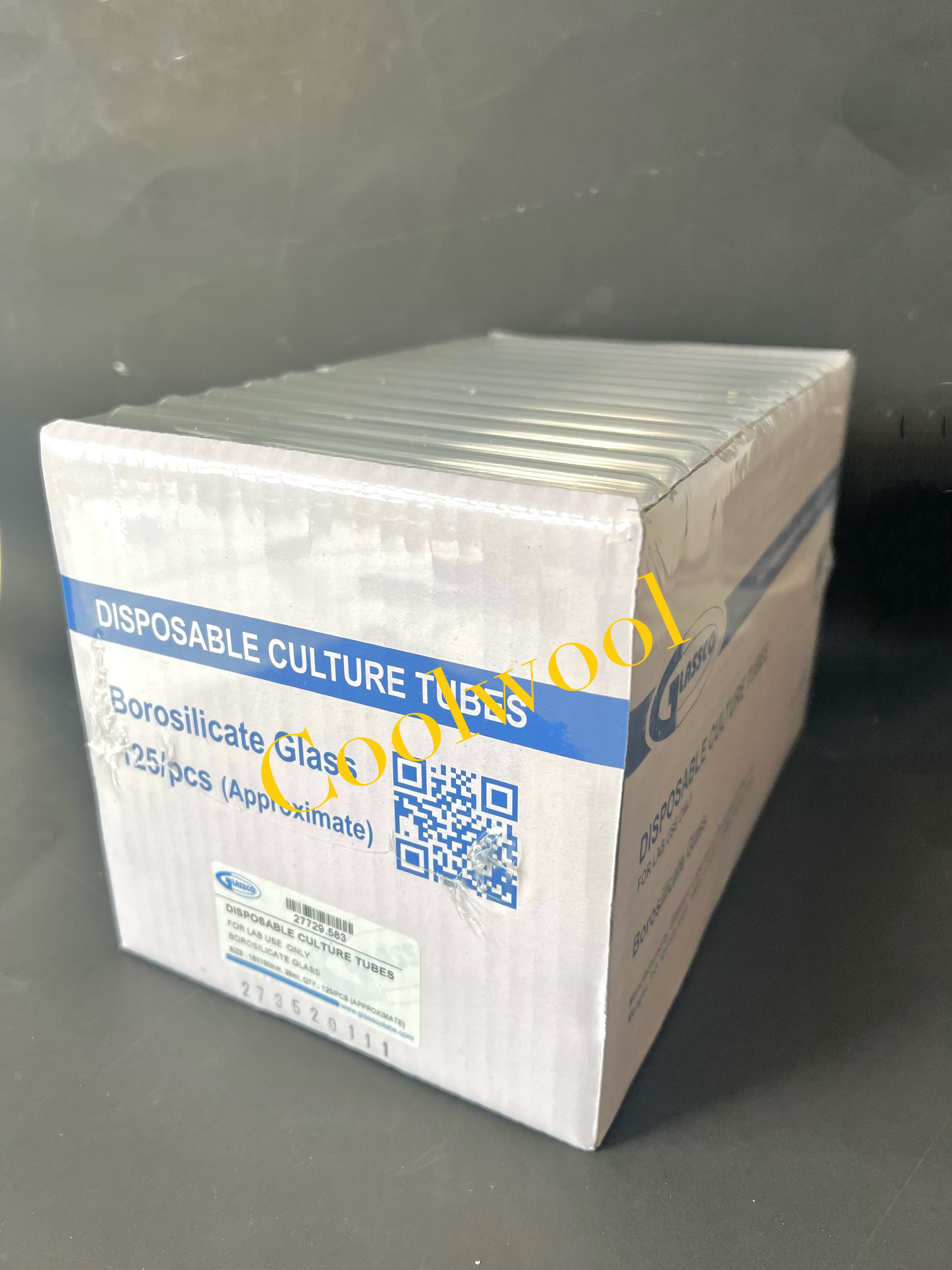 หลอดทดลอง Disposable Glassware Culture Tube – Boro Glass 5.1