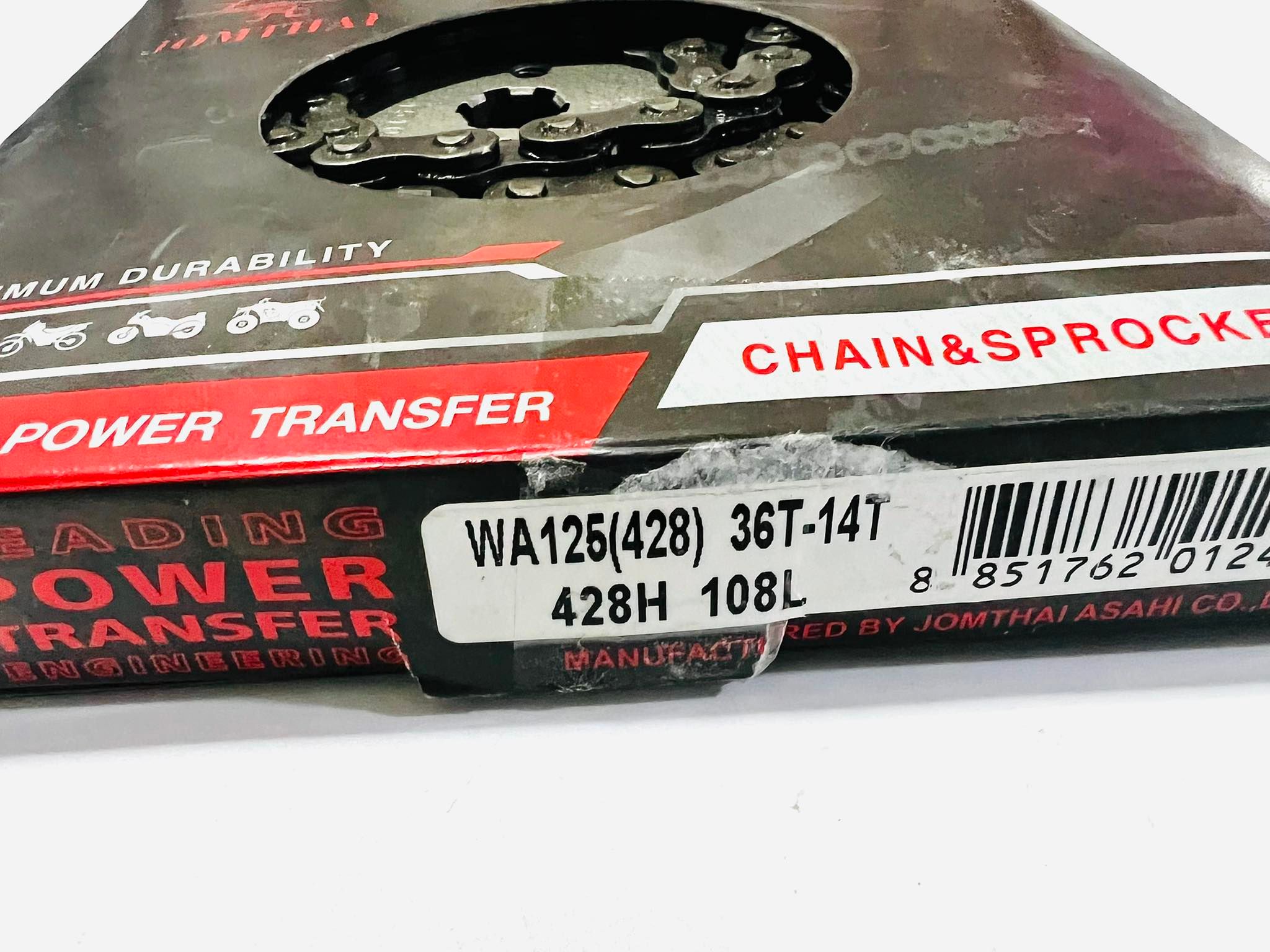 ชุดโซ่สเตอร์เวฟ125 14x36x108L 428 จอมไทย