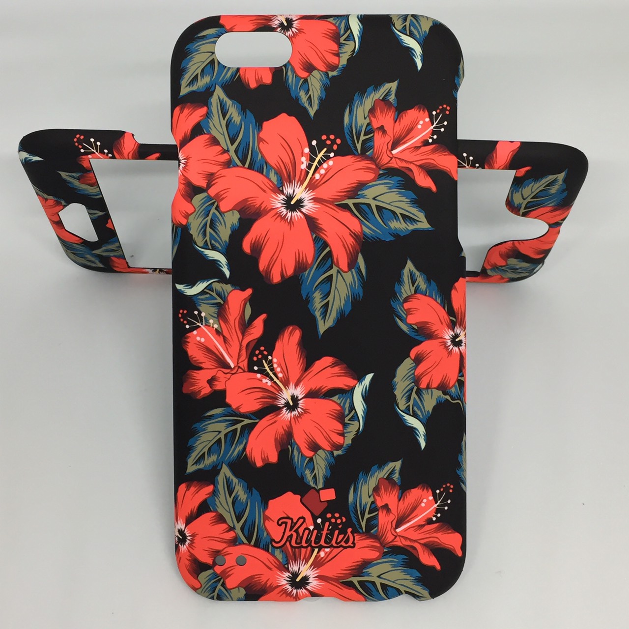 เคสคูทิส (Kutis) ไอโฟน6,6S (ลายดอกชบา)มาใหม่