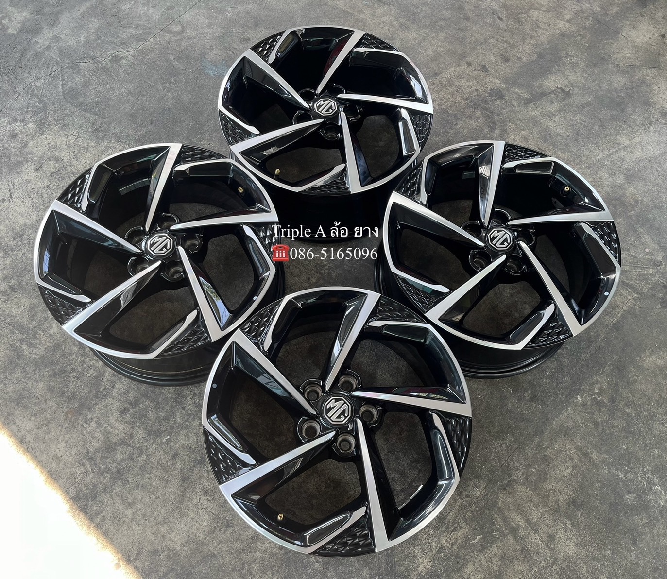 ✨ล้อแม็ก 5รู112✨MG5 ตัวท็อป ขอบ 17