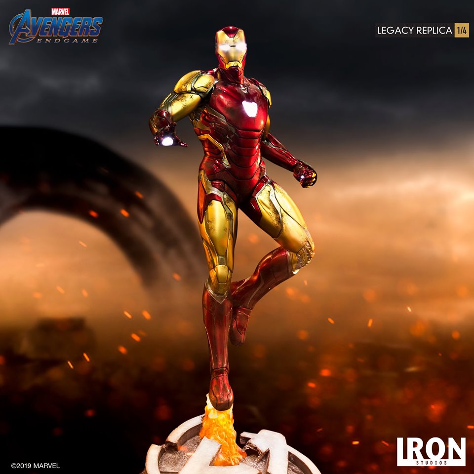 Iron Studios BDS Art Scale 1/4 Avengers Endgame Legacy Replica - Iron Man MK85