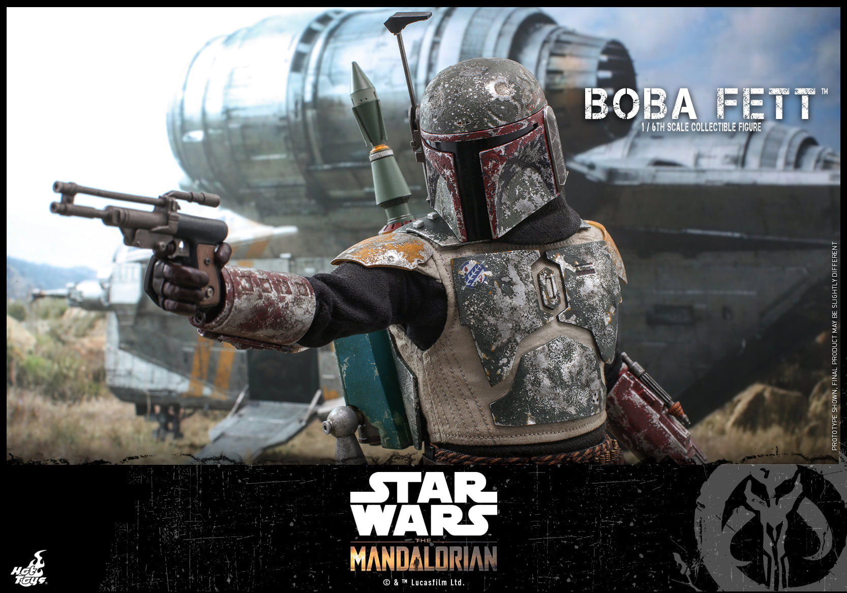 Hot Toys TMS033 1/6 Star Wars: The Mandalorian™ - Boba Fett