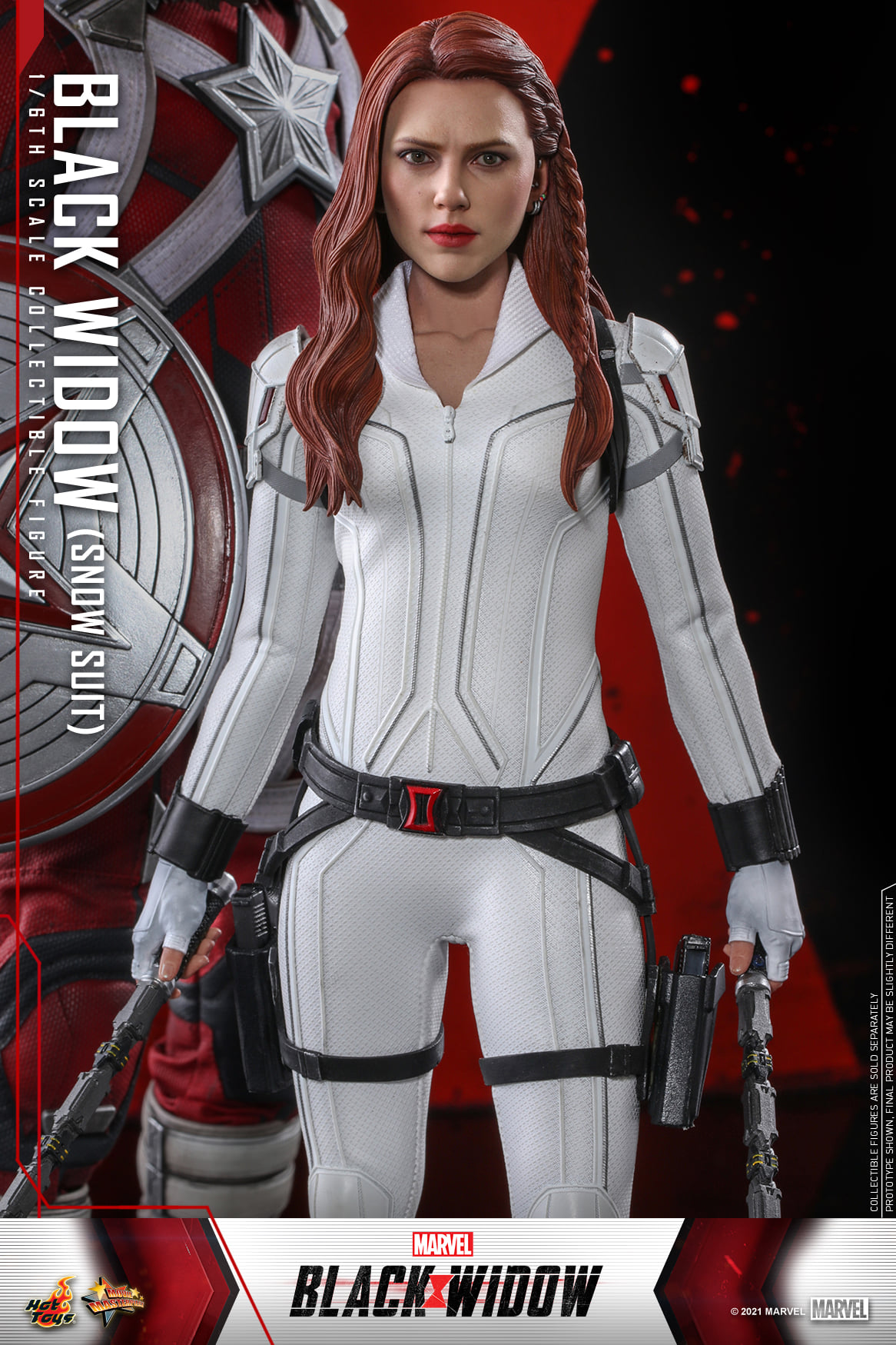 Hot Toys MMS601 1/6 Black Widow - Black Widow (Snow Suit Version)