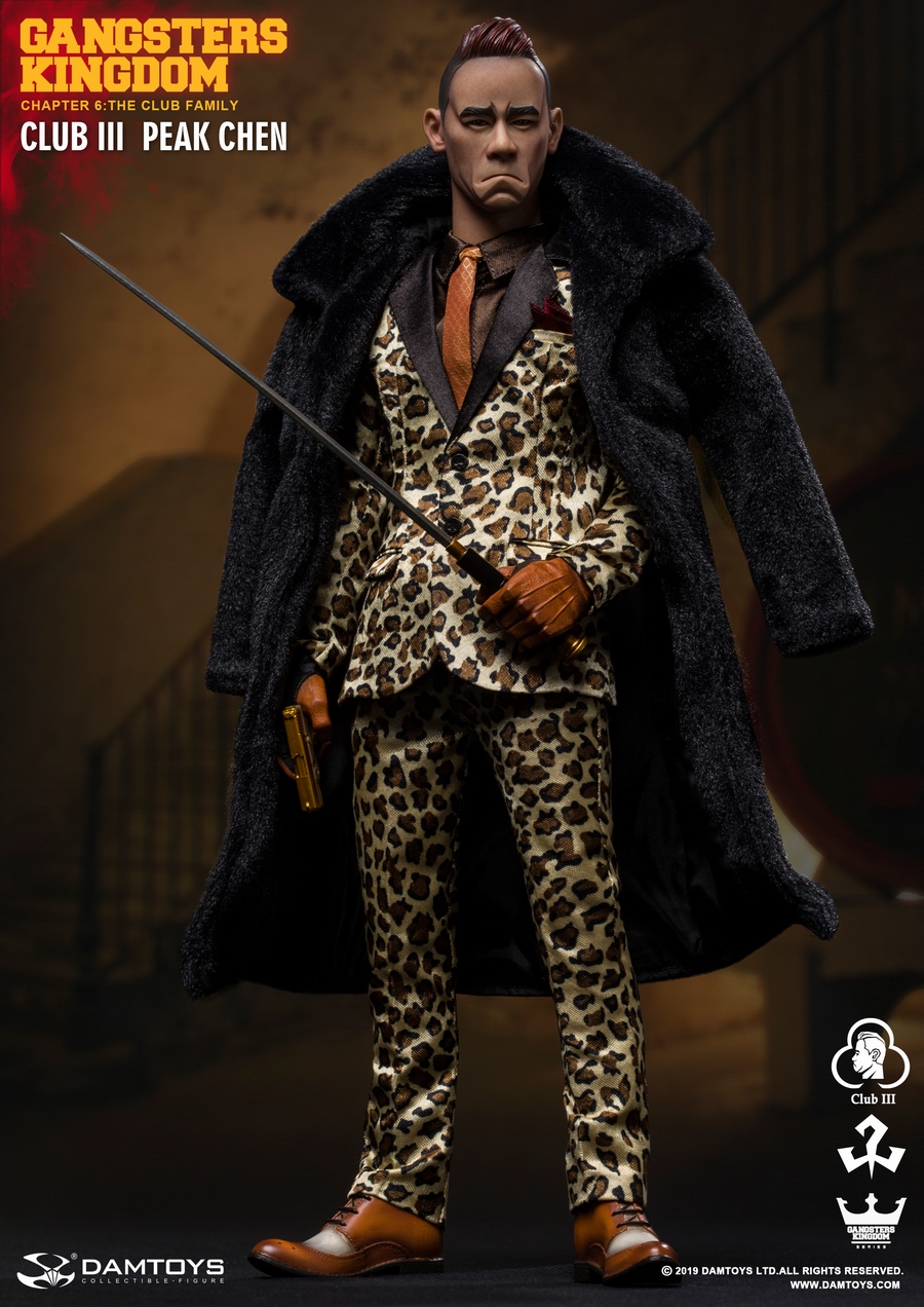 DAMTOYS GK018 1/6 Gangsters Kingdom - Club 3 Peak Chen