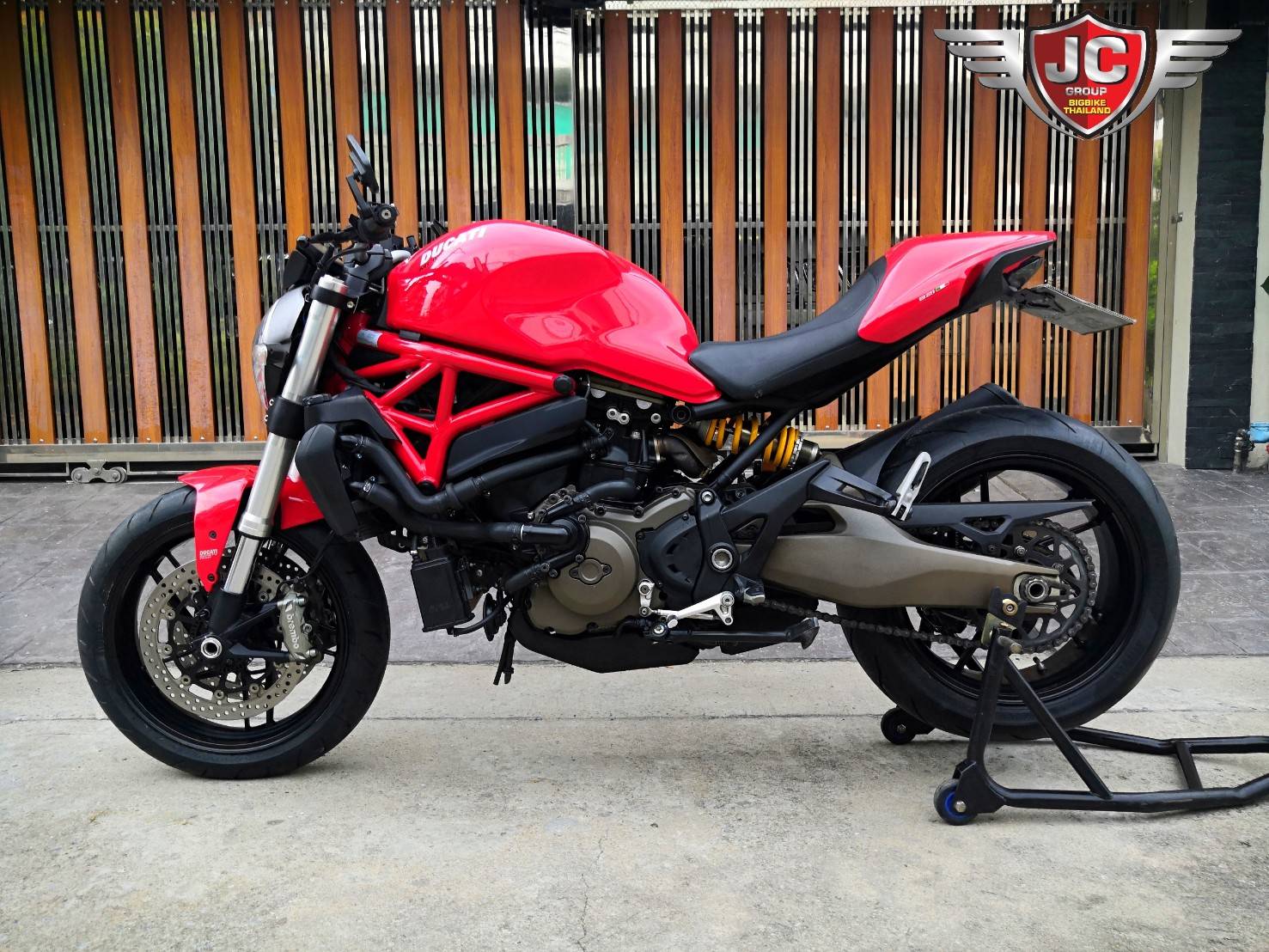 MONSTER_821ABS รถสภาพสวยเกรด🅰️ไมล์แท้หมื่นกว่าโล