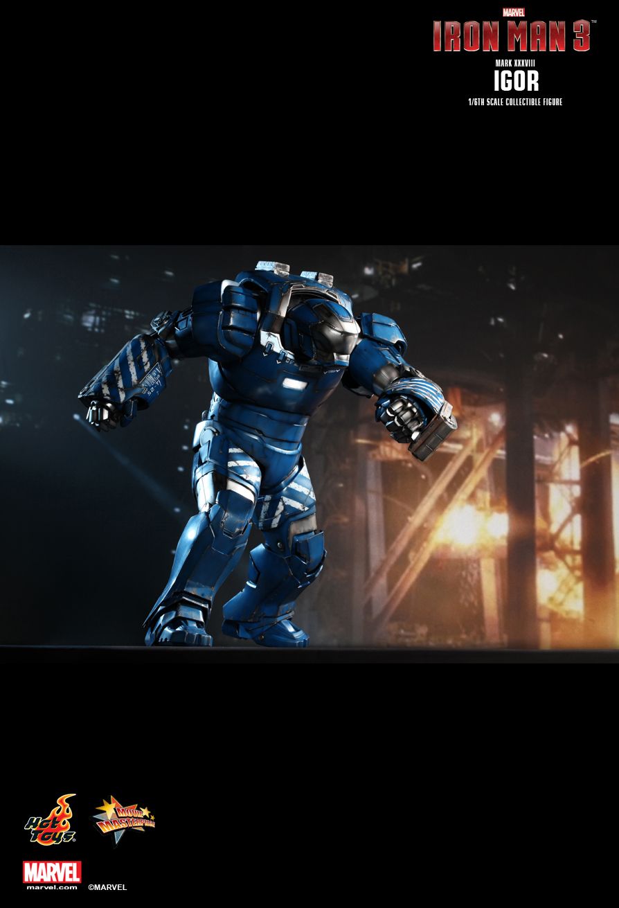 Hot Toys MMS215 IRON MAN 3 - IGOR (MARK XXXVIII)