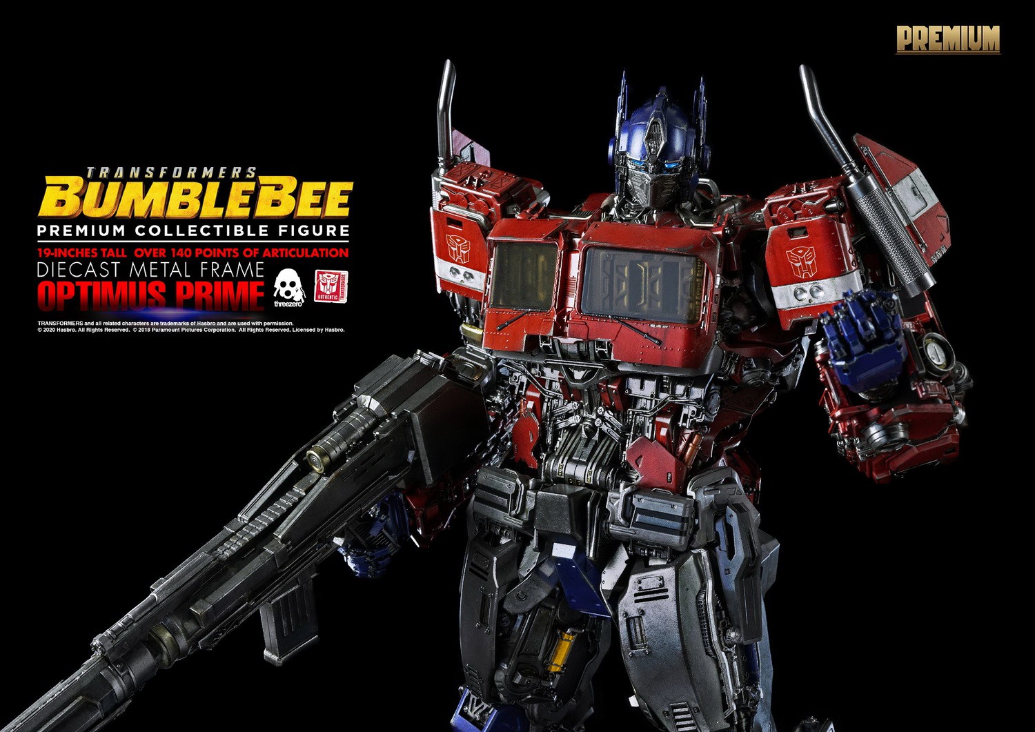 threezero 3Z0162 Transformers: BumbleBee - PREMIUM Optimus Prime