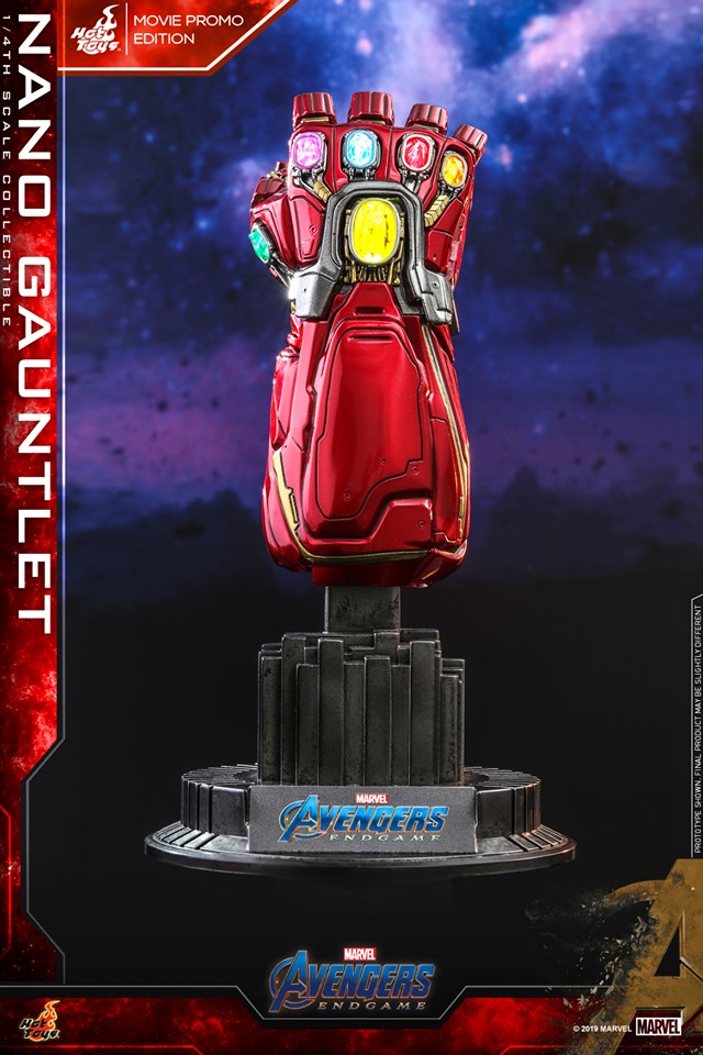 Hot Toys ACS008 1/4 Avengers: Endgame - Nano Gauntlet (Movie Promo Edition)