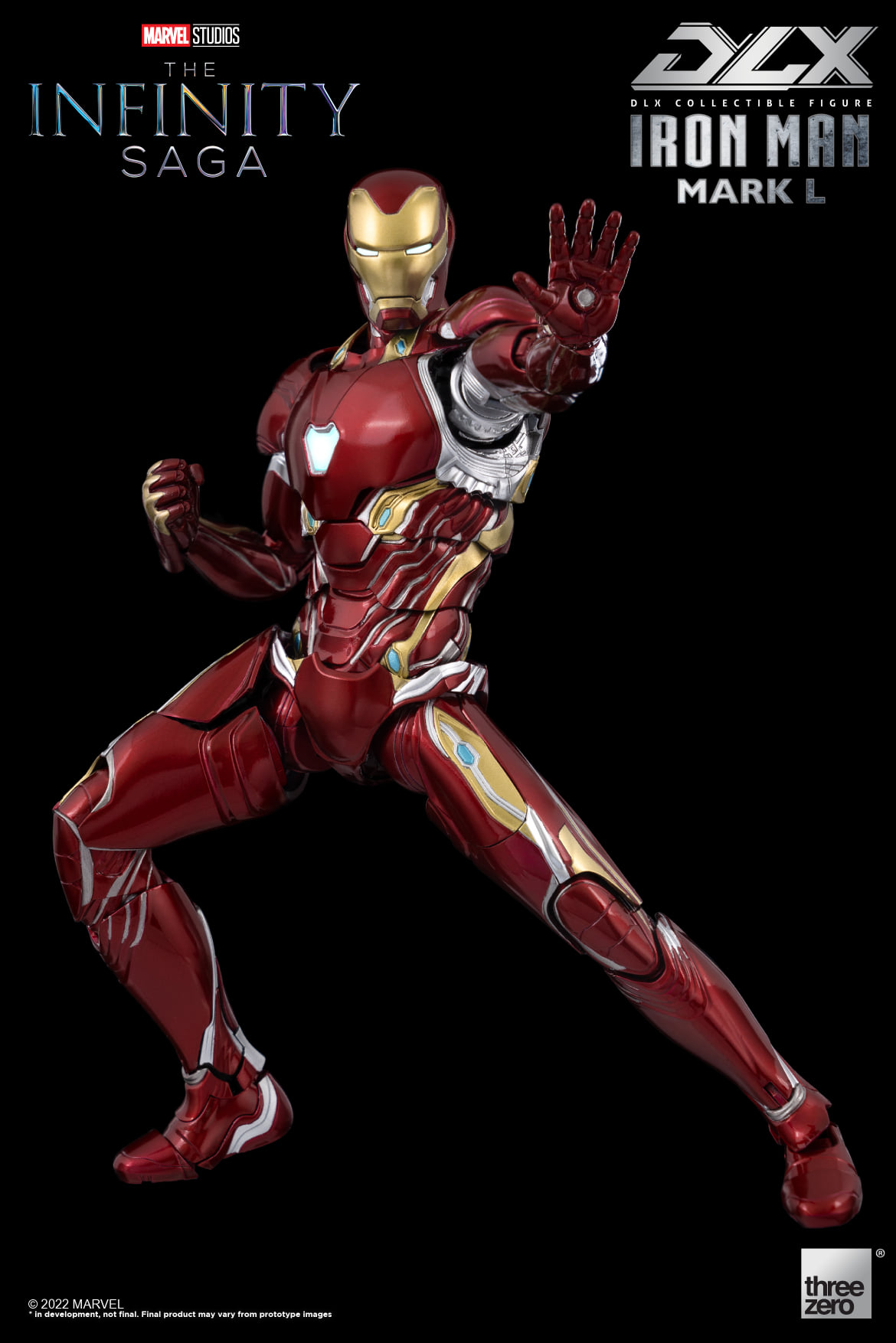 threezero 3Z02490C0 DLX The Infinity Saga - Iron Man Mark L (MK.50)