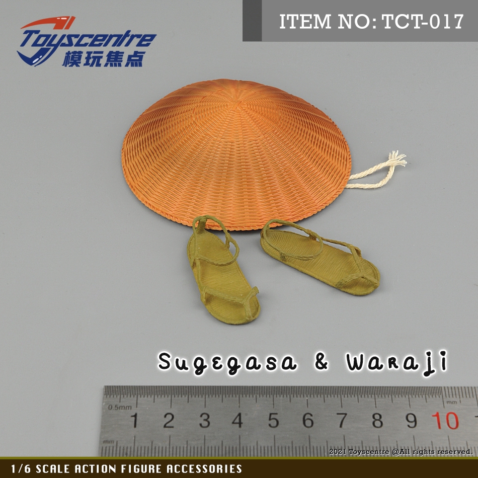 Toyscentre TCT-017 1/6 Sugegasa & Waraji Set