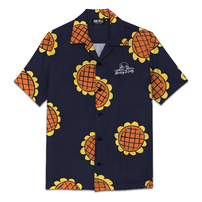 เสื้อฮาวายวันพีซ Hawaii shirt One Piece Luffy