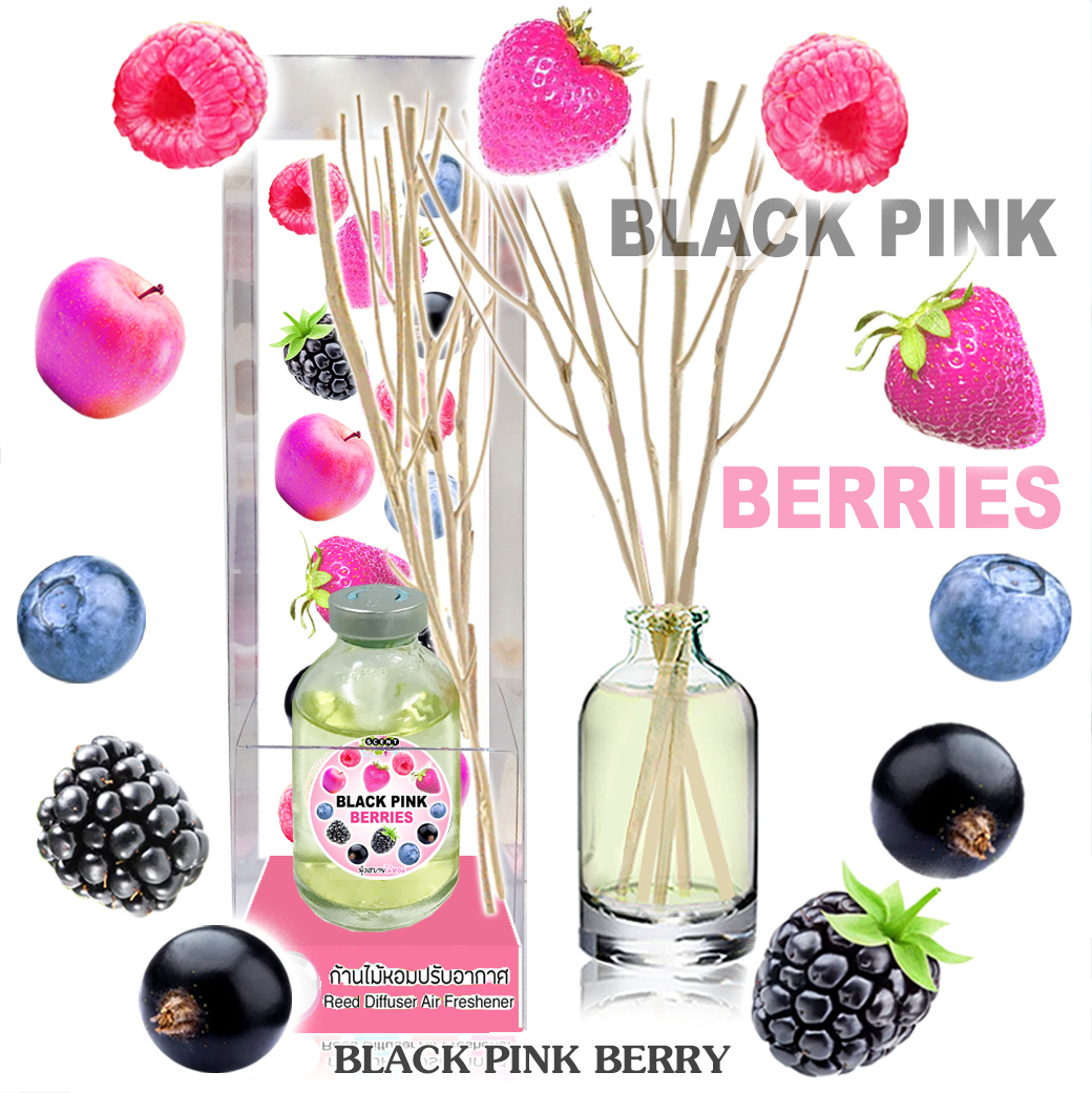 ฟุ้งสบายไม้หอม 40 ml กลิ่น BLACK PINK BERRY