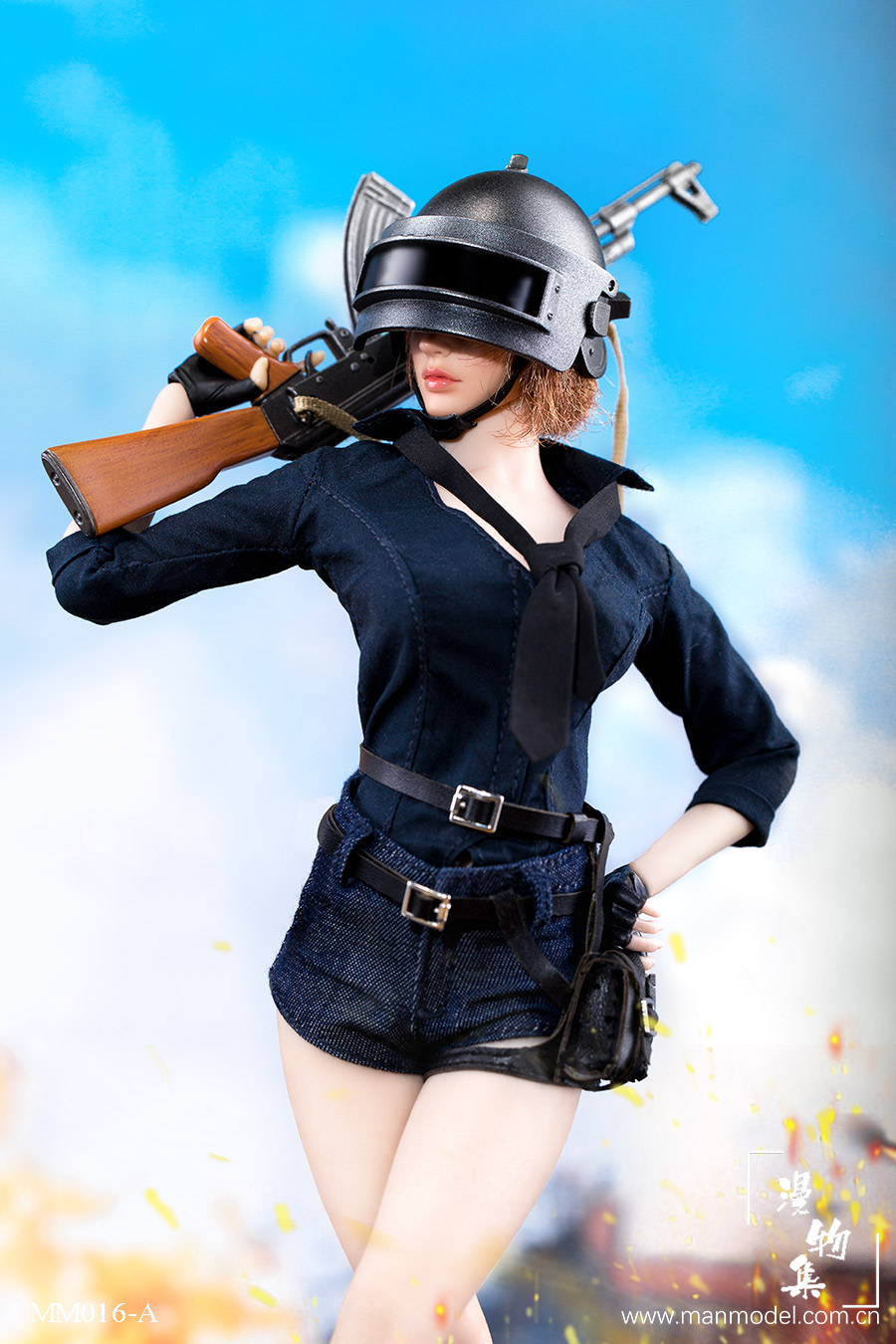 Manmodel MM016 Chicken Dinner Female Combat Suit