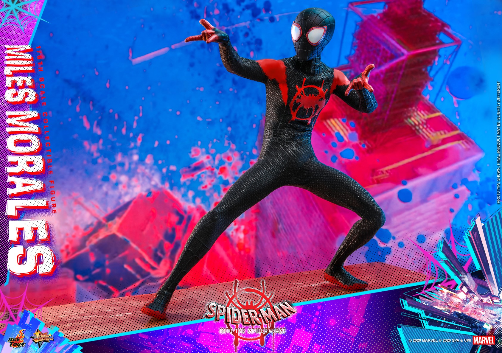 Hot Toys MMS567 Spider-Man Into the Spider-Verse 1/6 Miles Morales