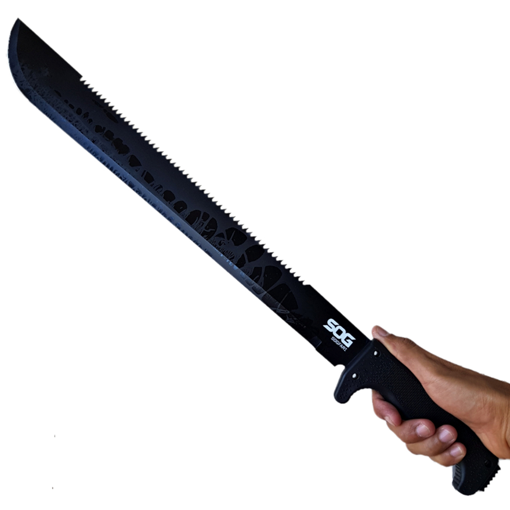 มีดเดินป่า มีดมาเชเต้ SOG SOGfari Machete ยาว 24 นิ้ว (ุ61 ซม.) พร้อมซองผ้าไนล่อนสำหรับเก็บมีด