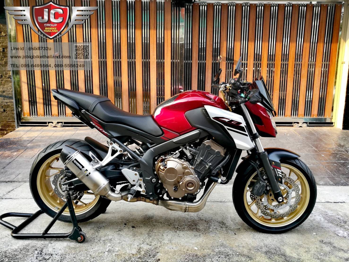 CB650Fจดทะเบียนปี2018แท้ แต่งสวยโดนใจ ไมล์แท้หมื่นหน่อยๆ