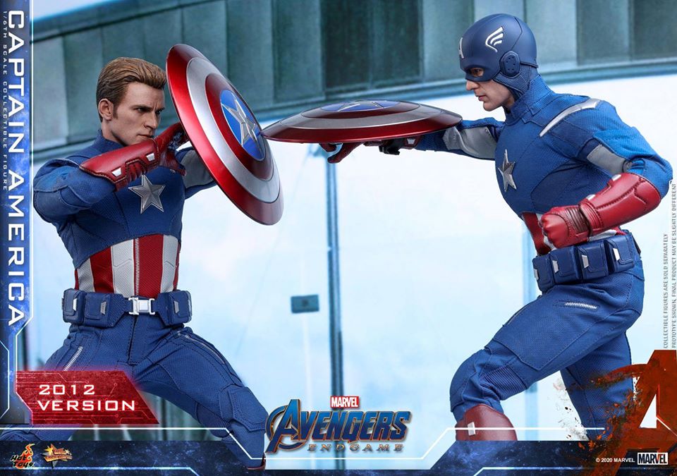 Hot Toys MMS563 Avengers: Endgame 1/6th - Captain America (2012 Version)