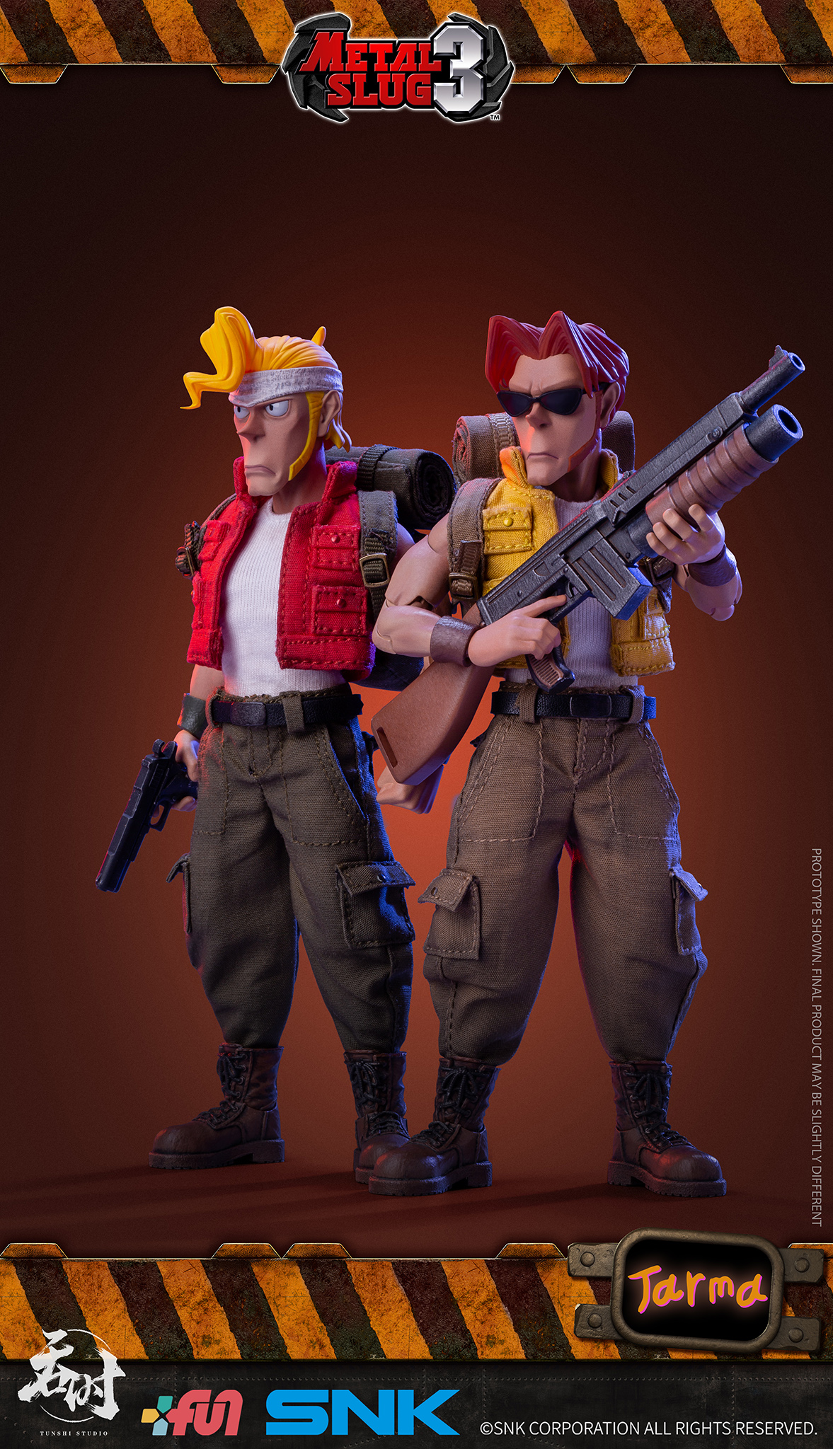 Tunshi Studio 1/12 Metal Slug 3 - Marco & Tarma