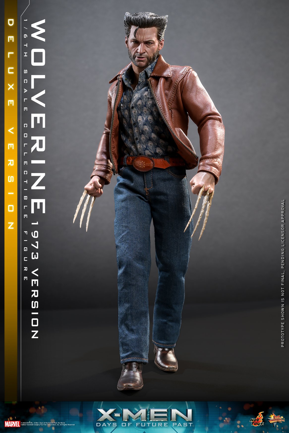 Hot Toys MMS660B 1/6 X-Men: Days of Future Past - Wolverine 1973 Version (Deluxe Version) [Special Edition Bonus]