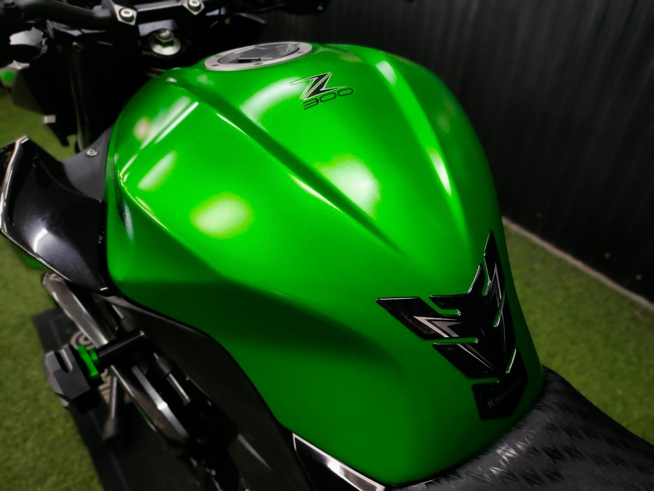 💥ไม่ต้องดาวน์+ไม่ต้องค้ำ...ผ่อนเบาๆ💥 รถบ้านแท้ใช้งานน้อย Kawazaki Z300abs จดปี 2017 ไมล์9พันสวยๆใสๆ