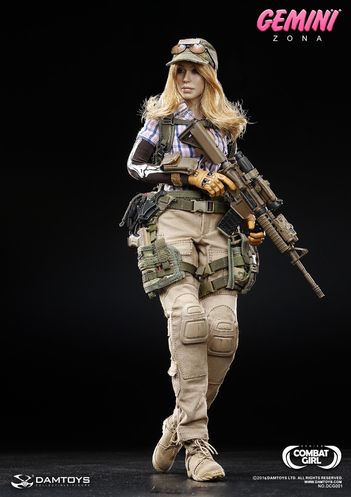 DAMTOYS 16 COMBAT GIRL Series - DCG002 Gemini Vicky