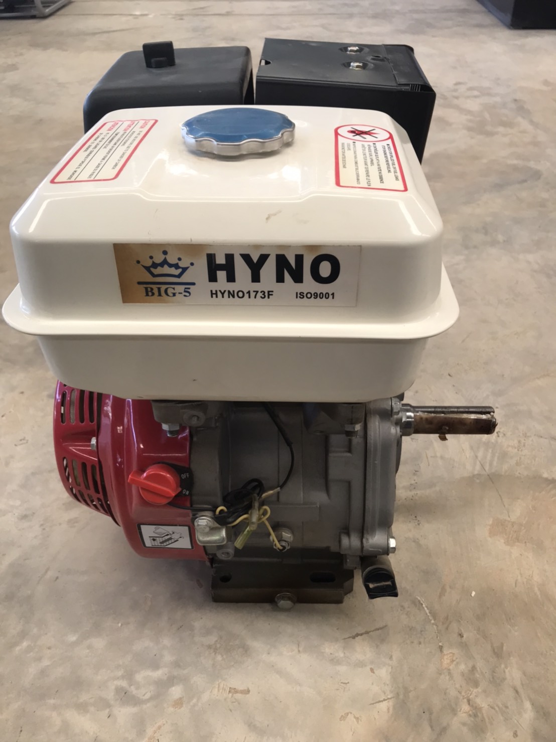 เครื่องยนต์เบนซิน LT-173F 9HP. HYNO