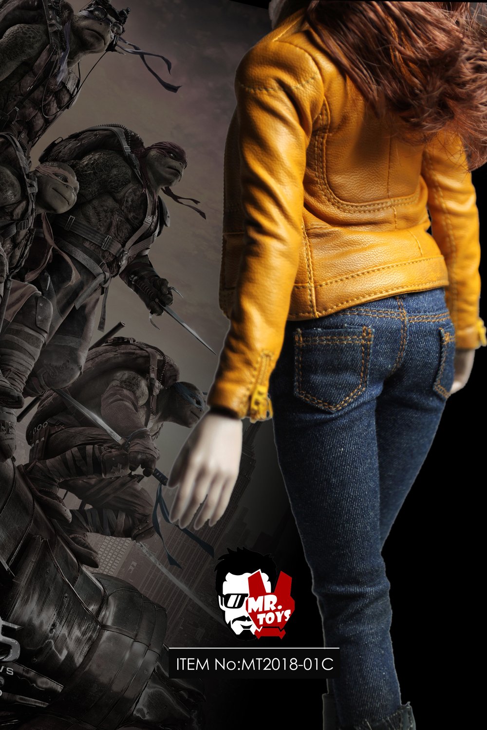 MR.TOYS MT2018-01-C Red Hair Megan Fox set