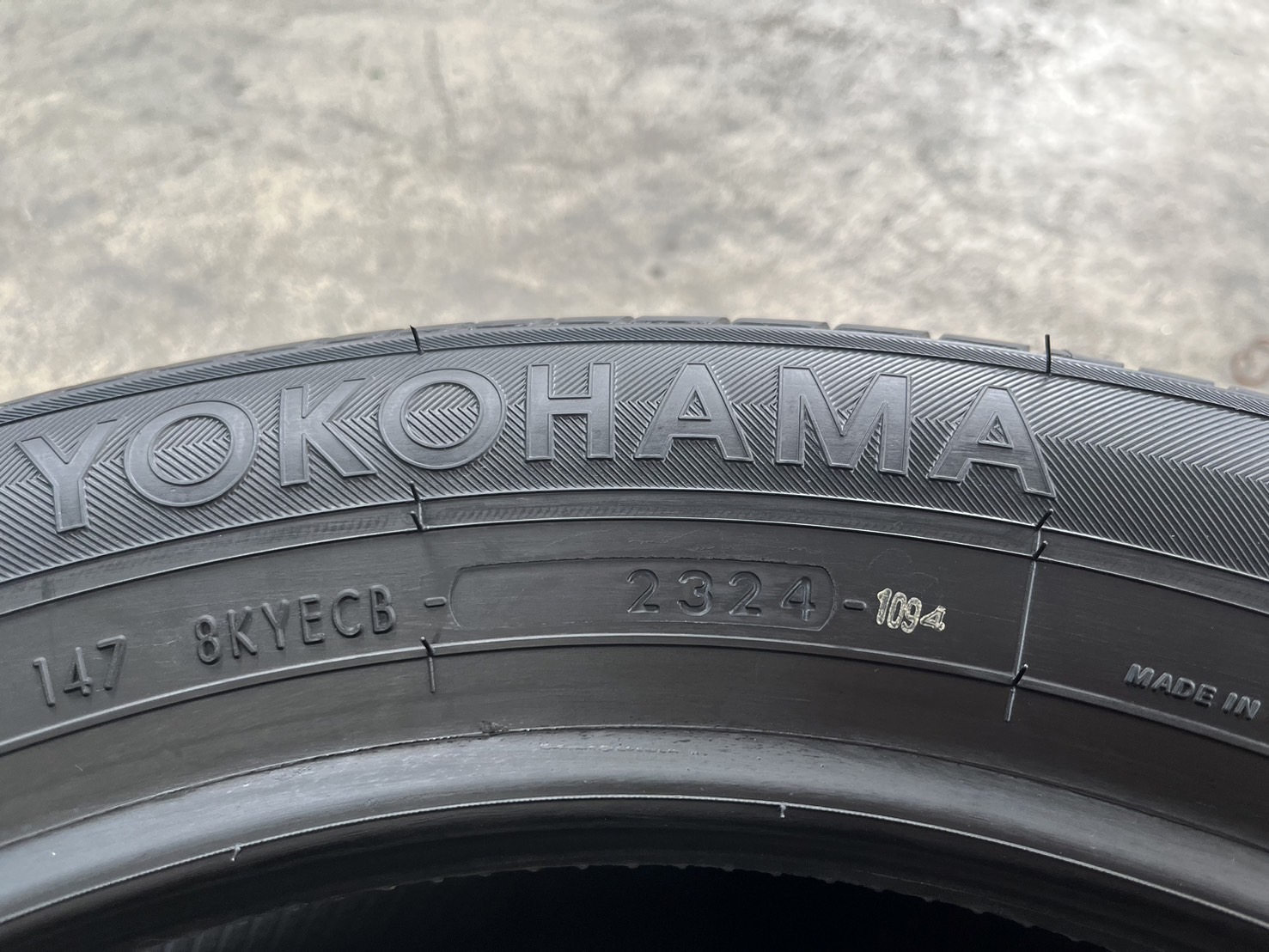 ♨️ปี 24♨️✨ยางใหม่💯✨205-55-16 Yokohama💖ใหม่กริ๊บ💖