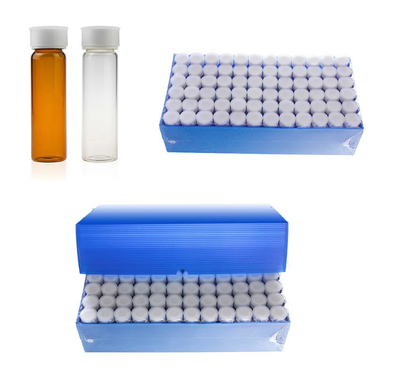 40 ml EPA /VOA /TOC Vials(100 ชิ้น/แพ็ค)