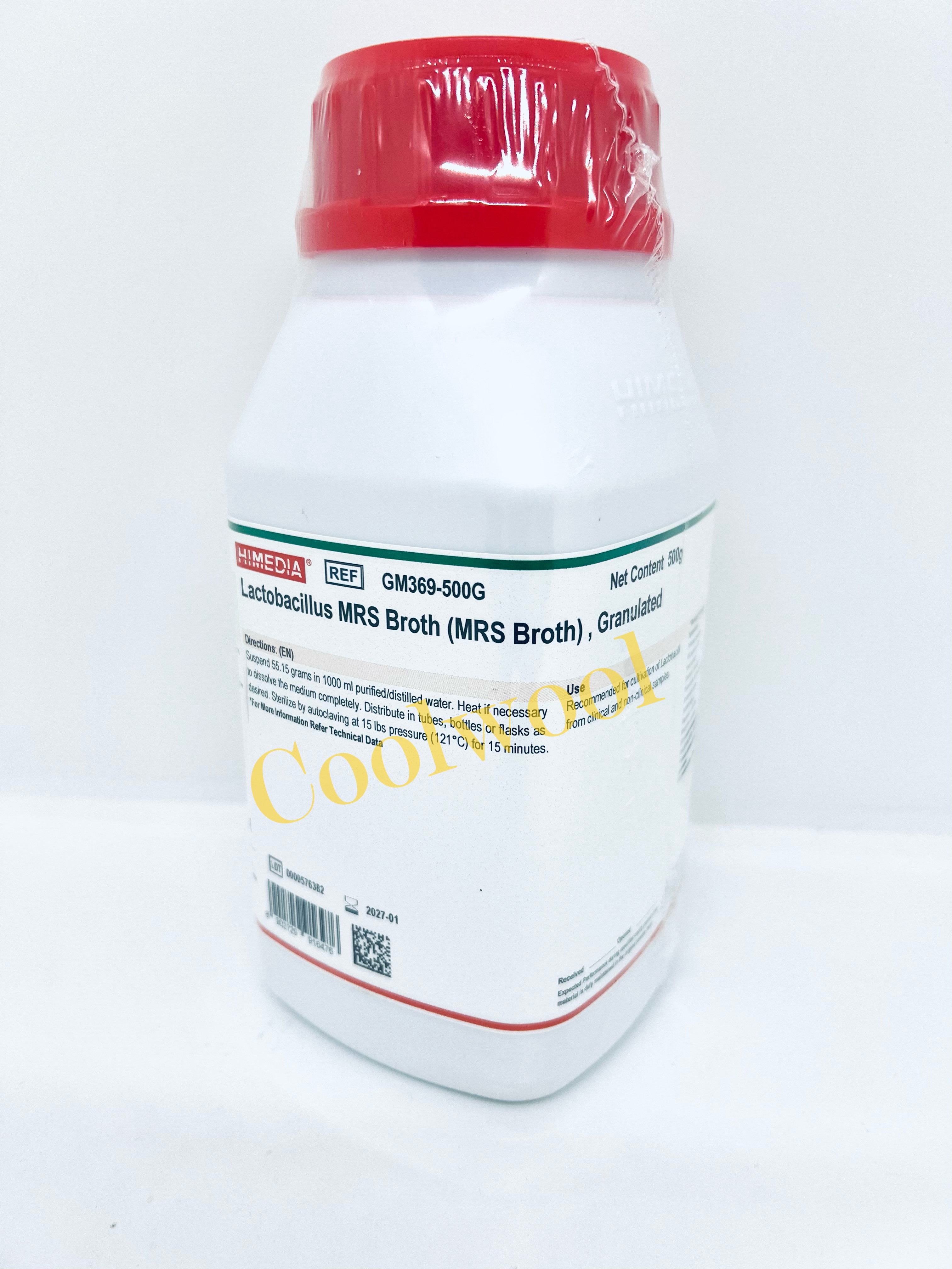 Himedia™LACTOBACILLUS MRS BROTH, 500 G