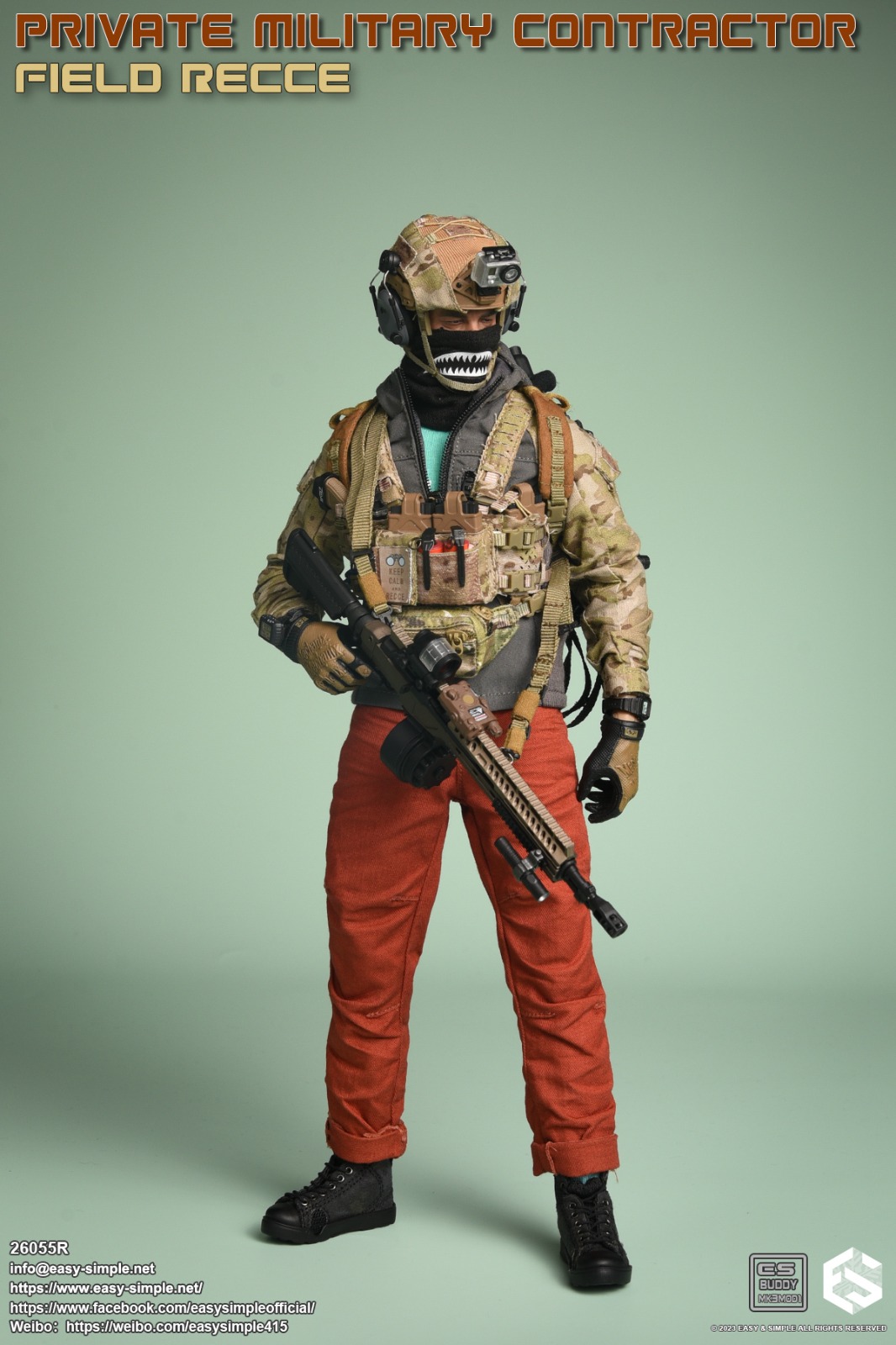 Easy&Simple ES 26055R Private Military Contractor Field Recce