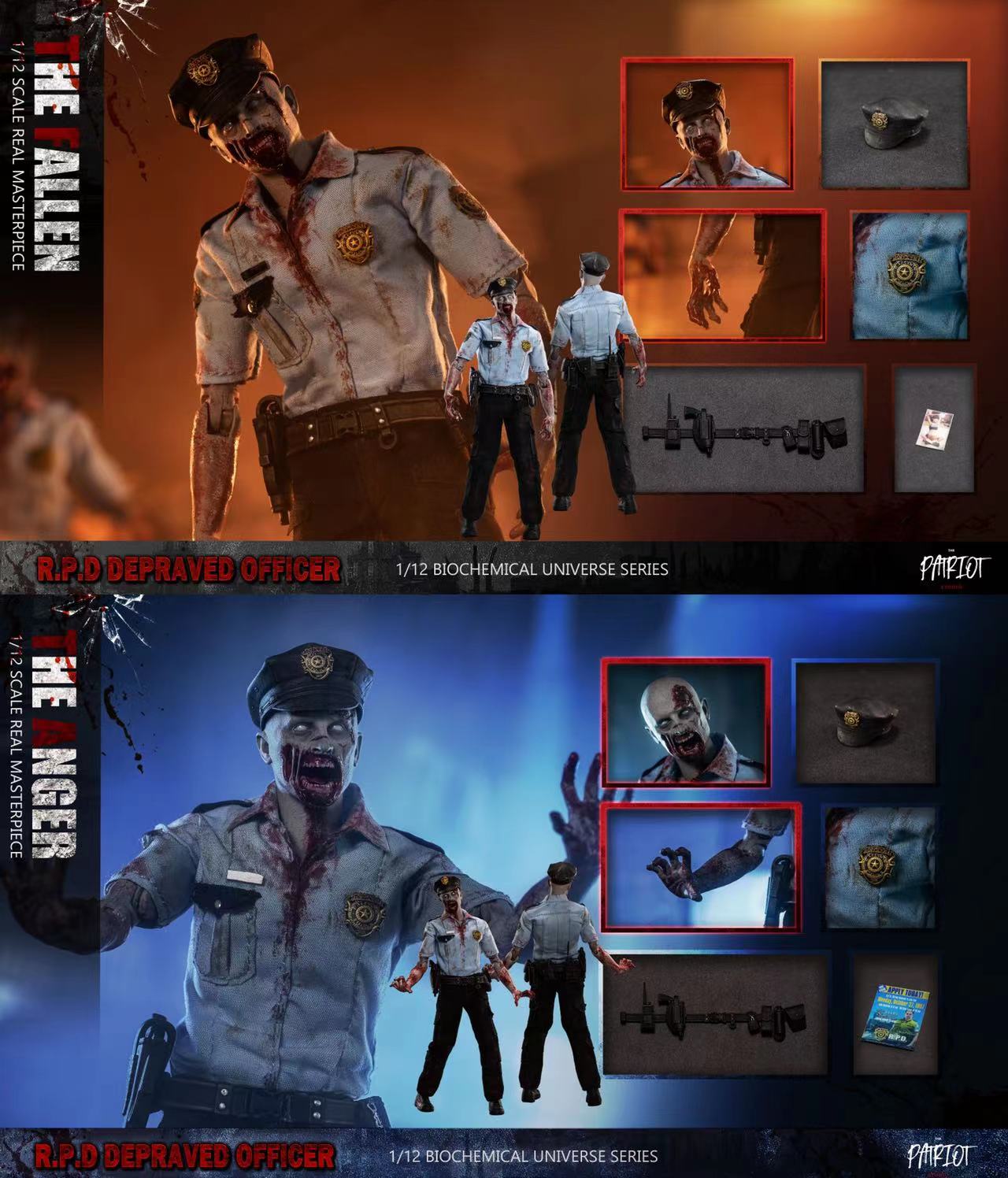The Patriot Studio TPS-007 1/12 R.P.D Officer Raccoon City