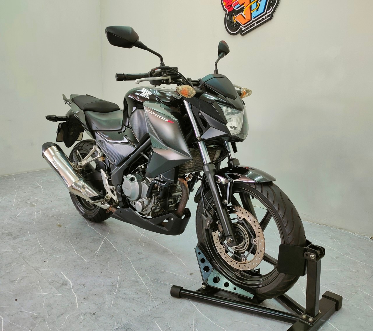 🎖เอาใจคนงบดาวน์น้อยผ่อนถูกๆ 👍🏻 รถบ้านเทิร์นมา HONDA CB300F ปี 2016 สภาพเดิม เครื่องดี